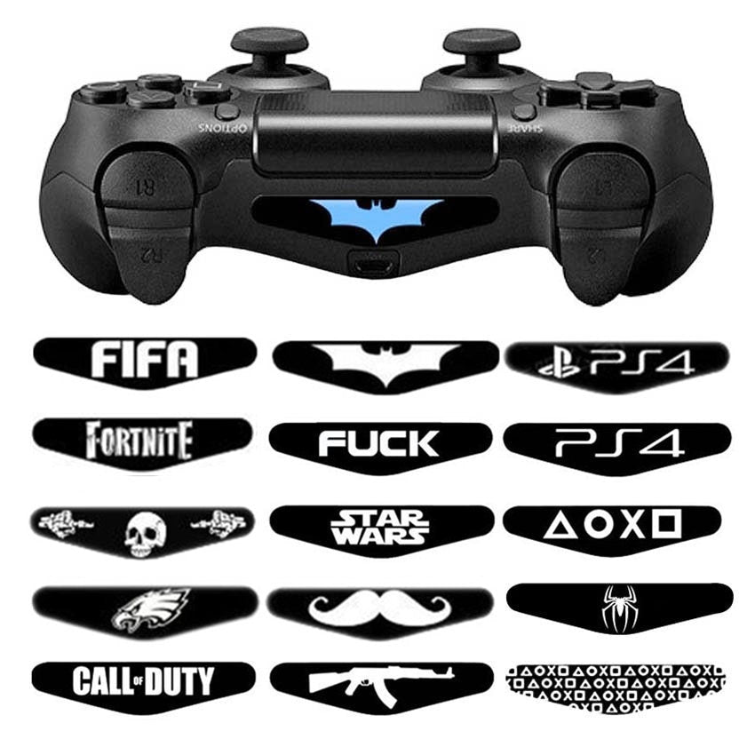 2pcs Game Light Bar Vinyl