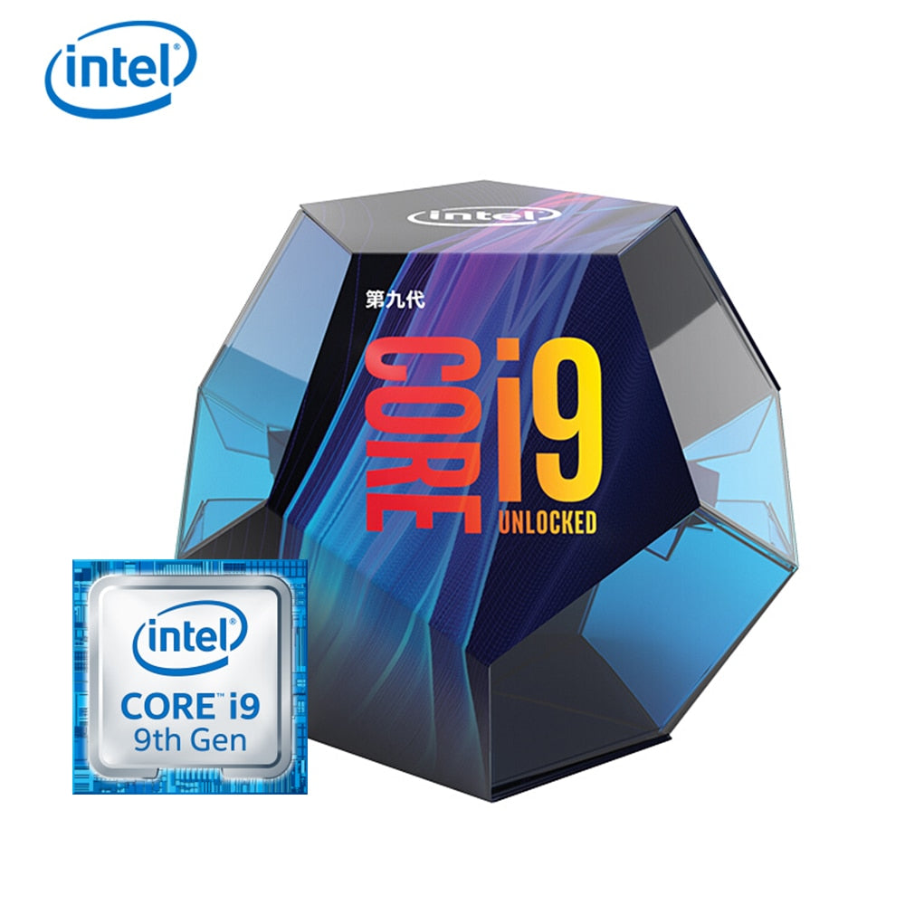 Intel Core i9-9900K Desktop Processor 8 Cores up to 5.0 GHz Turbo unlocked LGA1151 300 Series 95W new 100% Original CPU