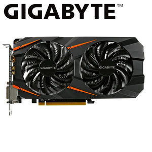 GIGABYTE gtx 1060 6gb Graphic Card NVIDIA Geforce gtx1060 GDDR5 192 Bit gaming pc used video card