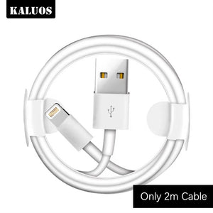 1m 2m 3m USB Charging Cable + EU Plug USB Charger for iPhone