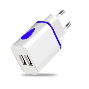 OLAF USB Charger Dual 2 port EU 5V 2A