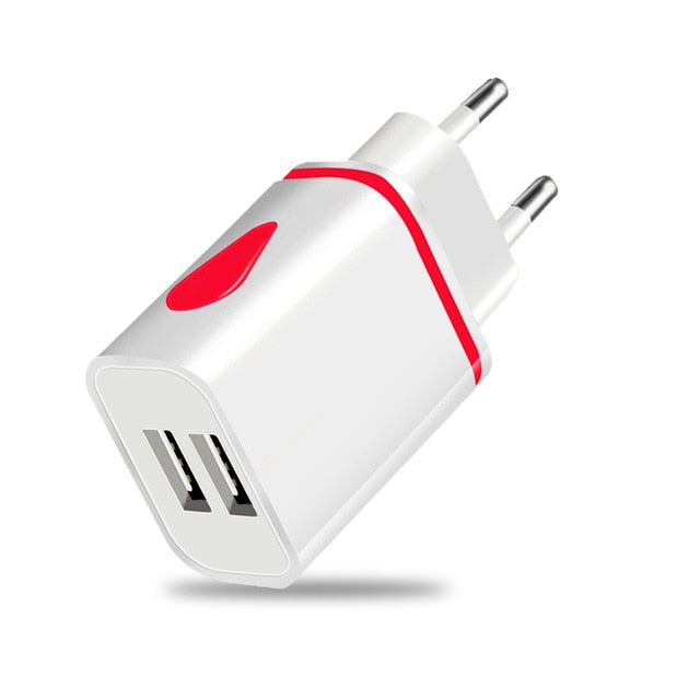 OLAF USB Charger Dual 2 port EU 5V 2A