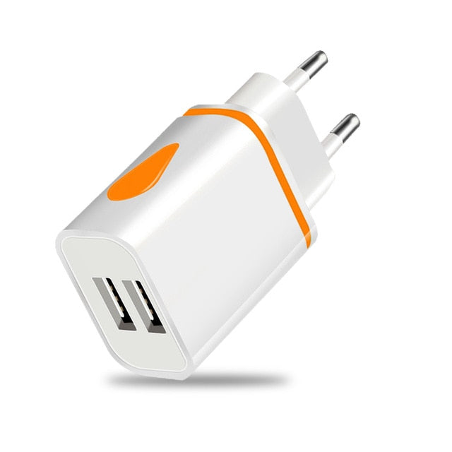 OLAF USB Charger Dual 2 port EU 5V 2A