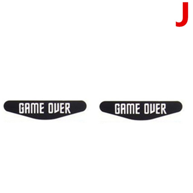 2pcs Game Light Bar Vinyl