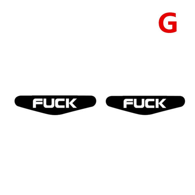 2pcs Game Light Bar Vinyl