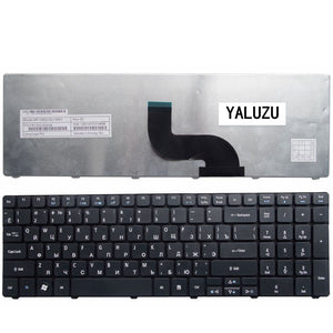 YALUZU NEW Russian Laptop Keyboard for Acer FOR Aspire 5810T 5738 5552 5738ZG 5750G 7750G 5740G Black RU Layout